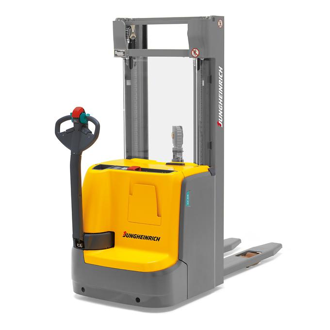 Tipos de carretillas elevadoras: apilador Tipos de carretillas elevadoras